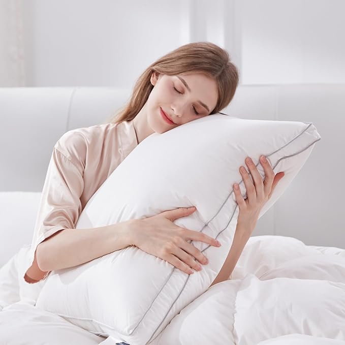 Globon Luxury Feather Down Pillow King Size by Globon