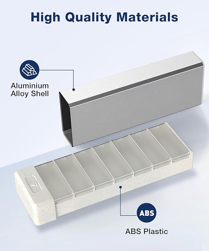 HEIYING 7 Days Pill Organizer - Image 2