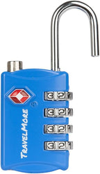 TSA Luggage Locks with 4 Digit Combination – Heavy Duty Set Your Own Padlocks - Image 3