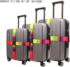Adjustable Travel Luggage Strap Suitcase Belt Travel Bag Accessories 1.96 in W - Image 5