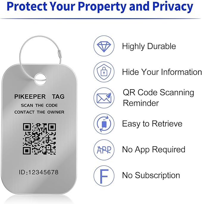 Smart QR Code Luggage Tags - Image 2