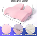 Seat Cushion for Office Chair, Large Thick Seat Cushion for Tailbone Pain Relief - Image 2
