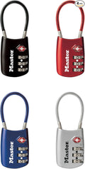 Master Lock Set Your Own Combination TSA Approved Luggage Lock, Travel Zipper by MasterLock