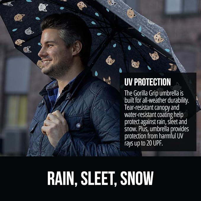 GORILLA GRIP Strong Stick Umbrella - Image 3