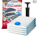 4 Pack Large Vacuum Storage Bags by Spacesaver
