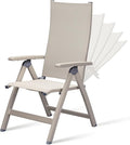 Adjustable Folding Chair, Indoor Bedroom, Outdoor Balcony, Lawn Yard Beach by SunairUpscaleFurniture
