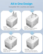 Universal Travel Adapter, VINTAR International Power Adapter - Image 2