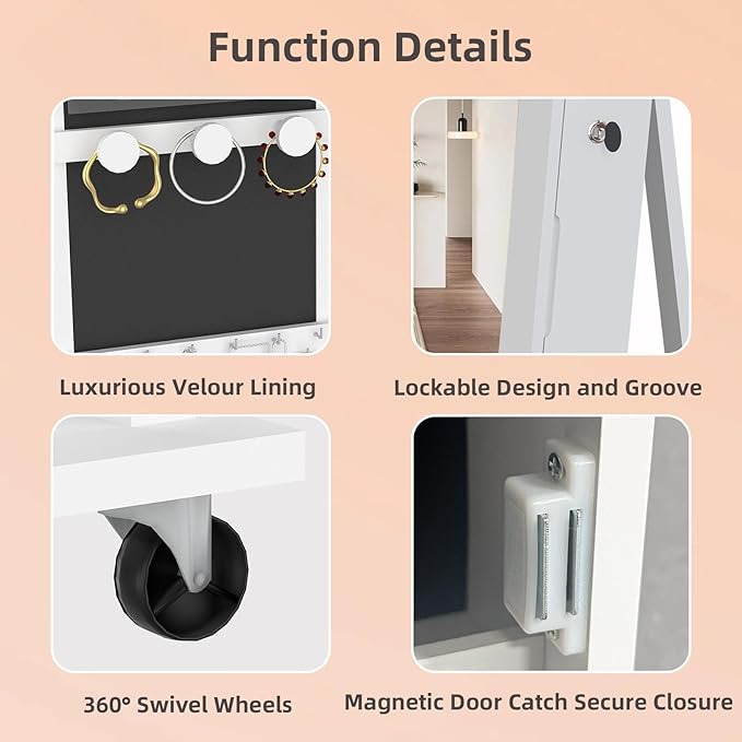 RQZ 360° Rotating Jewelry Organizer - Image 6