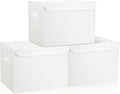 Large 17" 42 Quarts Collapsible Stackable Storage Bins by Bagnizer