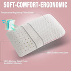 Travel & Camping Comfortable Memory Foam Pillow – Easy to Carry Portable Bag – - Image 6