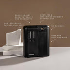 AromaPlan 5 Star Collection Cold Air Scent Diffuser, Whole House (Includes 2 Fragrances & 12 Set Sample kit) - Smart Scent Diffuser, HVAC System- Touch & App, 2000 Sq. Ft Cov. (Black)