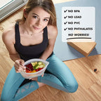 Zip Top Reusable Food Storage Bags | 3 Dish Set - Image 5