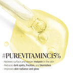 GOODAL Green Tangerine Vita C 15 Ampoule, Korean Skin Care, Vitamin C Serum, Hydrating Daily Facial Care for Fine Lines, Dull Skin, K Beauty, 16g/0.56 Oz