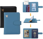 Melsbrinna Unisex-Adults RFID Blocking Travel Passport Cover/Case, Cute - Image 2