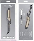 CONAIR INFINITIPRO Tourmaline 1 1/2-Inch Ceramic Curling Iron, 1 ½ inch barrel produces soft waves – for use on medium and long hair