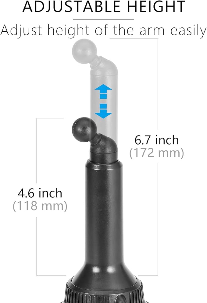 1Zero Solid GPS Cup Holder Mount - Image 4