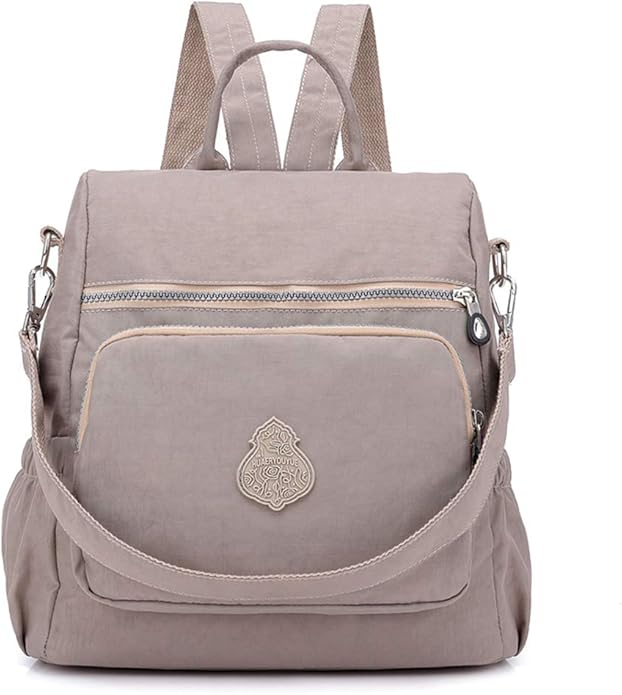 MINTEGRA Women Shoulder Backpack Multi-Pocket Nylon Purse Large Capacity by MINTEGRA