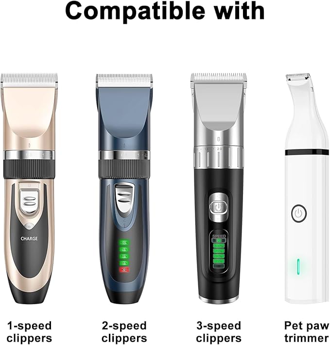Charger for oneisall Low Noise Dog Clippers 26225202-003DE/P2/X2/X3/C61/N6/A11/X2N5/K52NTS Cat Hair Trimmer Charger Cord Dog Grooming Kit