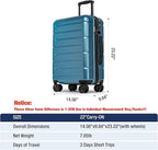 KYME Carry On Luggage 22x14x9 Airline Approved - Image 7