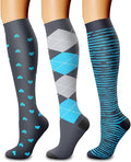 CHARMKING Compression Socks for Women & Men Circulation 15-20 mmHg is Best by CHARMKING