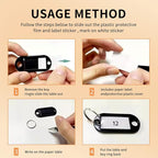 Sdstone Portable Zippered Key Organizer, Fireproof Key Case - Image 6