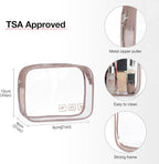 BAGSMART Toiletry Bag Hanging Travel Makeup Organizer - Image 5