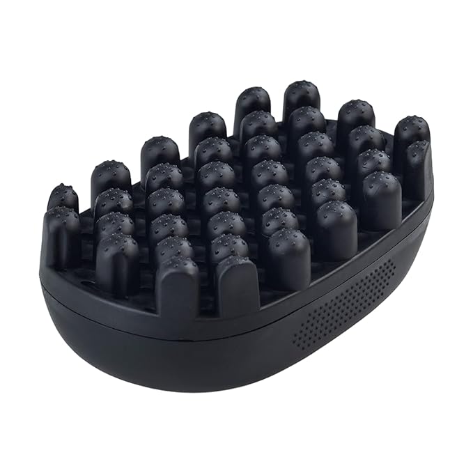 Curling Twisted Hair Brush, 1pc Twist Styler Brush Washable Hair Sponge Brush Afro Braid Dreadlocks Comb for Home and Salon Use Black