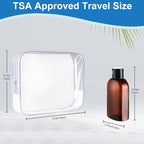 Cosywell Travel Size Containers Travel Shampoo Bottles 4pcs 3.4oz TSA Approved - Image 2