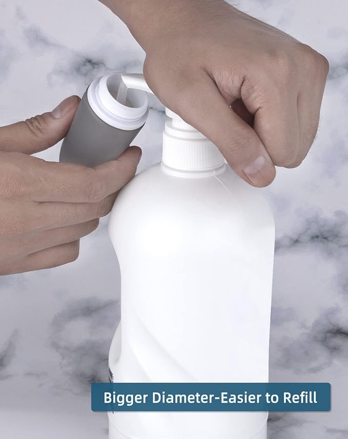 Silicone Travel Bottles for Toiletries TSA Approved Travel Size Containers Set - Image 5