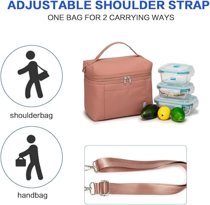 NOL Natural Organic Lifestyle Insulated Lunch Bags - Image 5