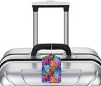 2PC Tropical Leaves Luggage Tags - Image 5