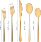 20 Pieces Silverware Set 304 Stainless Steel, Healthy & Eco-Friendly Silver - Image 5