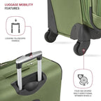SwissGear Sion Softside Expandable Luggage, Checked-Large 29-Inch - Image 2