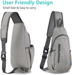 TITECOUGO Small Sling Bag, Lightweight Crossbody Backpack - Image 3