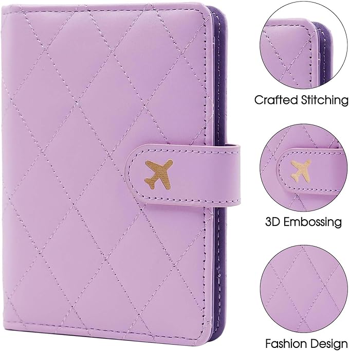 Melsbrinna Premium Leather Passport Holder Covers Case, Waterproof Rfid - Image 5