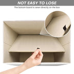 Large 17" 42 Quarts Collapsible Stackable Storage Bins - Image 4