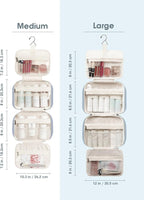 Travel Toiletry Bag for Women Large Hanging Makeup Bag Organizer Toiletries Bag - Image 3