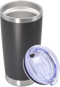 20 oz Tumbler with lid Double Wall Vacuum Insulated Tumblers Stainless Steel by Providethebestproducts