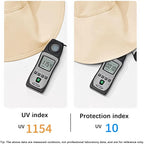 Sun Hats for Womens Wide Brim UV Protection Fishing Hats Packable Reversible - Image 5