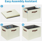 GhvyenntteS Large Fabric Storage Bins - Image 9