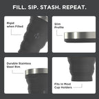 HYDAWAY 16oz Collapsible Pint - Image 4