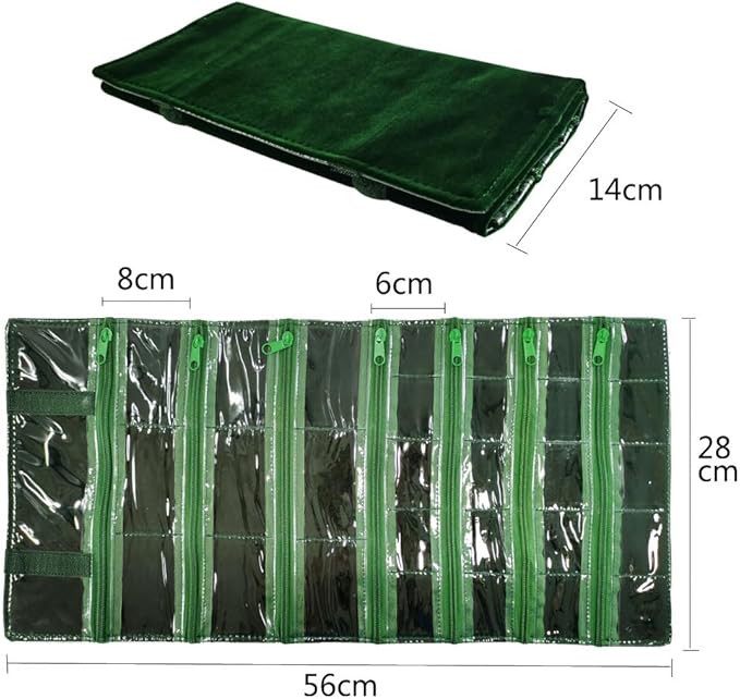 Travel Jewelry Roll Bag Portable Organizer Pouch - Image 2