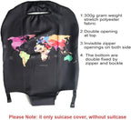 MosaiRudo Thicker Luggage Cover Elastic Suitcase Cover Protector Fits 18-32 - Image 2