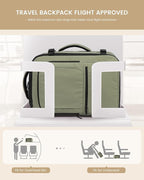 LOVEVOOK Travel Backpack for Women & Men, 50L Large Carry On Backpack Airline - Image 5