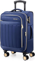 Softside Carry On Luggage 20 Inch Expandable Carry On Luggage 22x14x9 Airline by Unknown