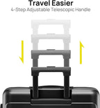 Carry on Luggage 22 X 14 X 9 Airline Approved, 20 Inch Luggage - Image 7