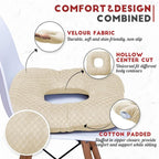Stuffed Donut Pillow Seat Cushion | - Image 2