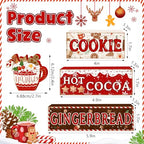 Tiered Tray Decor Set (Gingerbread Christmas)