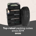 Shacke 6 Set Packing Cubes for Travel - Image 9