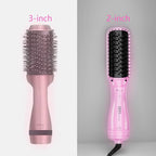 DAN Technology Brush Blow Dryer,Blow Dryer Brush Straightener,Paddle Brush BlowDryer,2 inch BrushHairDryers,BrushBlowDryer for Black Women